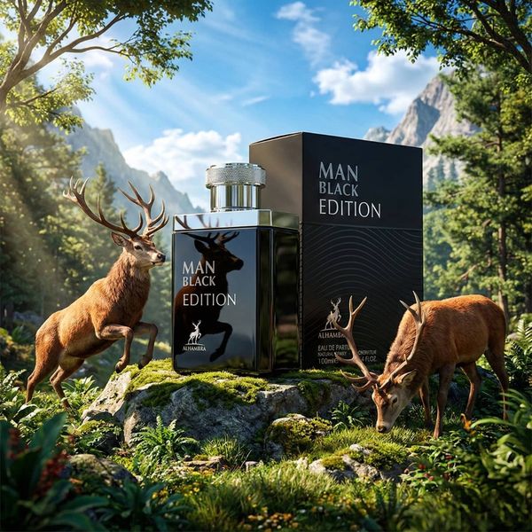 عطر اصل امارات باکیفیت مردانه مونت بلنک لجند الحمبرا - خنک و تلخ و شیرین