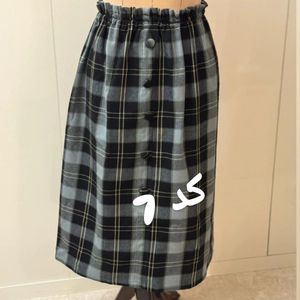 قیمت دامن پشمی طرح پاییزه