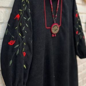 قیمت ارزان کفتان گلدوزی پرنیا