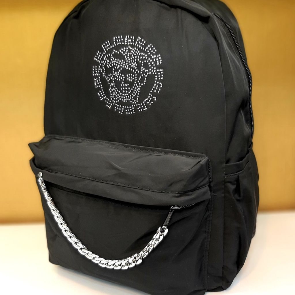 مشخصات کوله پشتی versace نگین کاری