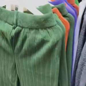 خرید آنلاین شلوار بافت پاییزی و زمستانی رنگی