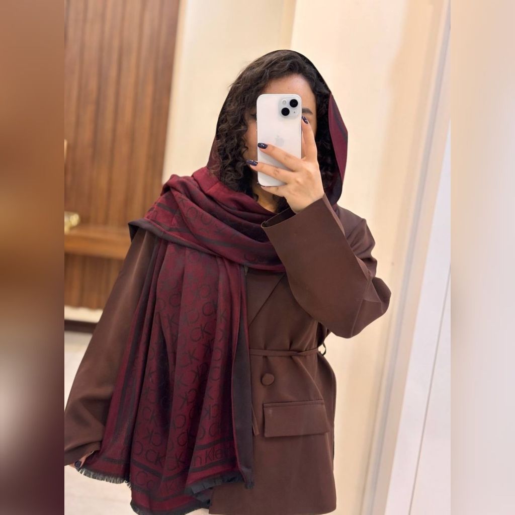 خرید انلاین شال ژاکارد کشمیر وارداتی