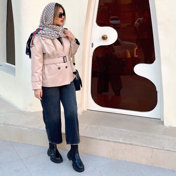 ترنچ کت آنجـلا (کالکشن فروزان نریمیسا)