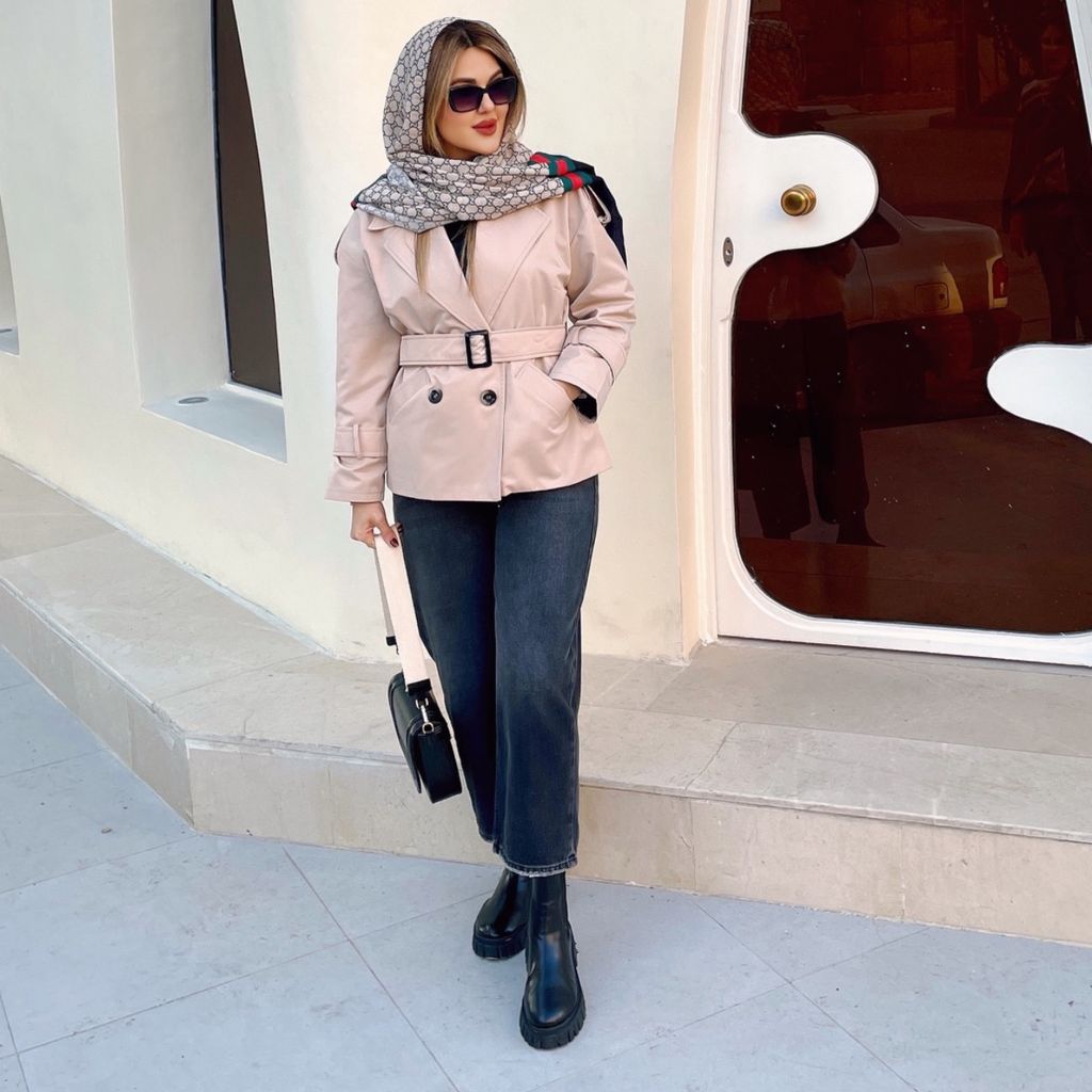 خرید انلاین ترنچ کت آنجـلا (کالکشن فروزان نریمیسا)