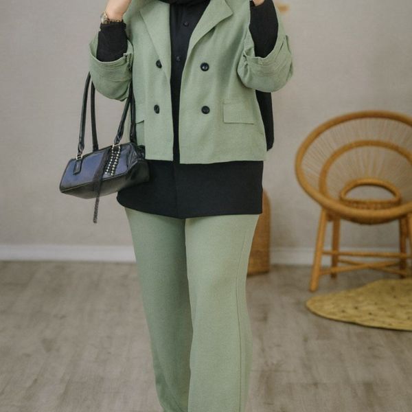 ست کت شلوار روژین