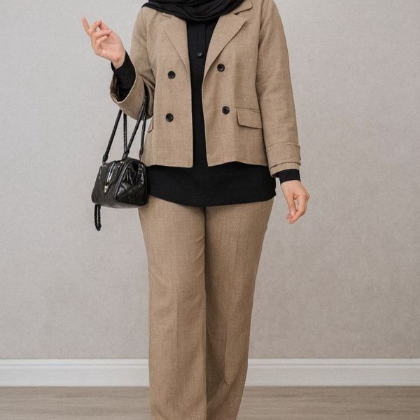 ست کت شلوار روژین