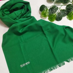 شال ساده رنگ سبز و قرمز sh7t