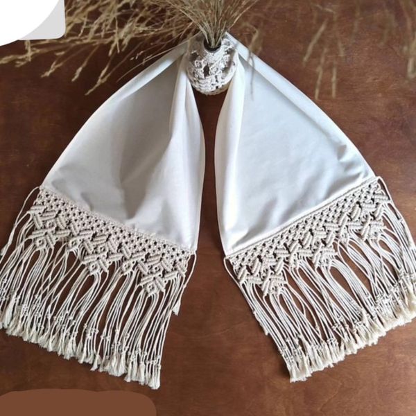 رانر مکرومه ترکیب با پارچه ارسال رایگان ارت بیوتی