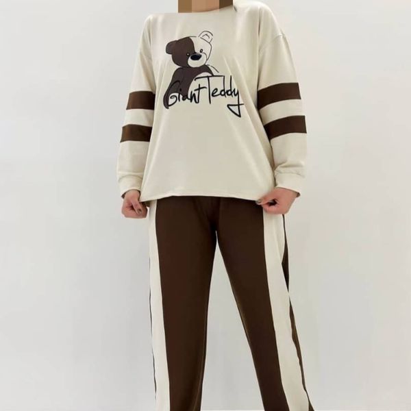 بلوز شلوار راحتی زنانه دورس اسپان