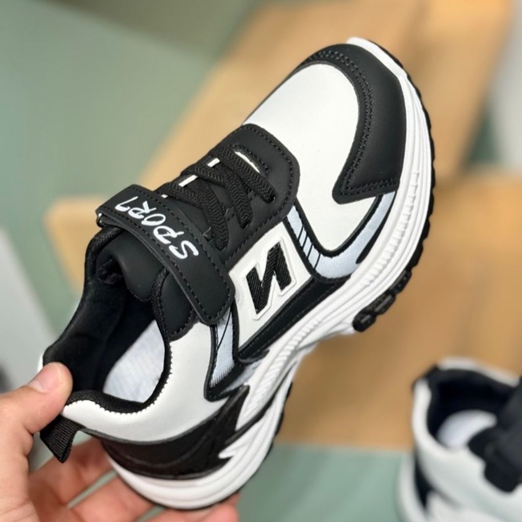 خرید اینترنتی قیمت کتونی بچگانه طرح نیوبالانس چسبی از توباکو کد 4071305