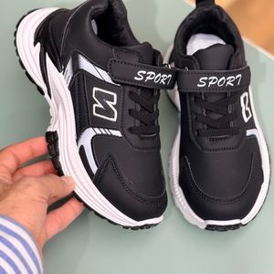 خرید اینترنتی قیمت کتونی بچگانه طرح نیوبالانس چسبی از توباکو کد 4071305