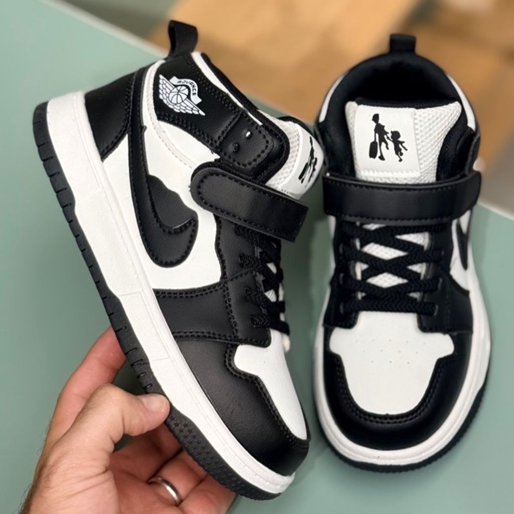 خرید اینترنتی قیمت کتونی بچگانه نیمساق طرح نایک جردن از مورچه کد 4071205