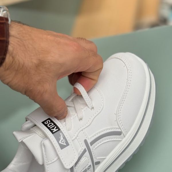 کتونی بچگونه طرح asics چسبی از MBA کد 4062301