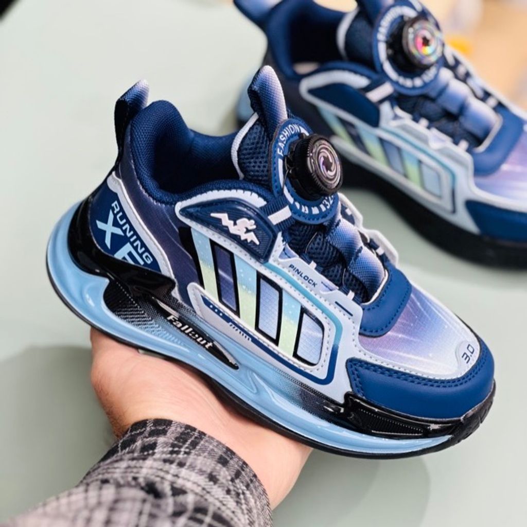 خرید اینترنتی قیمت کتونی بچگانه طرح سه خط XF از Kids کد 112502