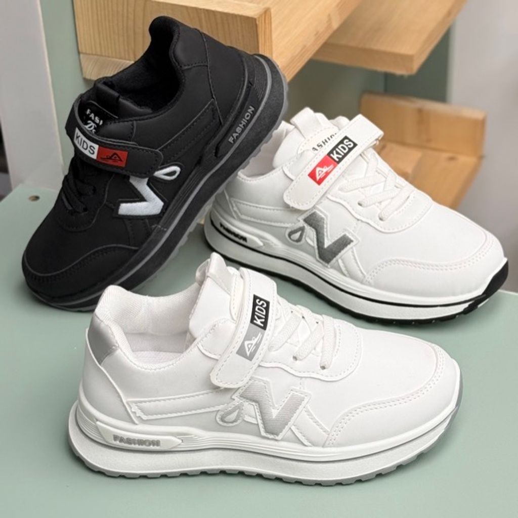 خرید اینترنتی قیمت کتونی بچگونه طرح N چسبی از MBA کد 4062001