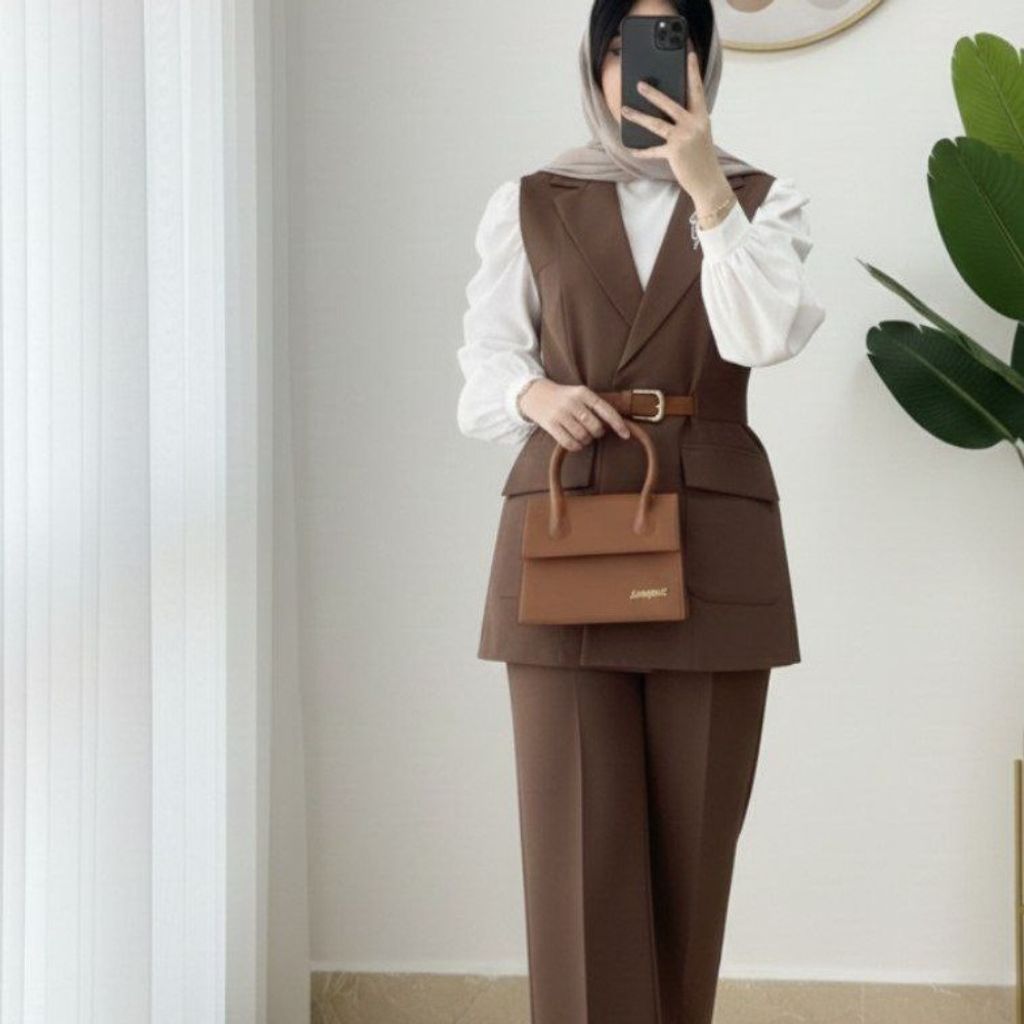 قیمت ارزان ست وست و شلوار با کمربند آیسان