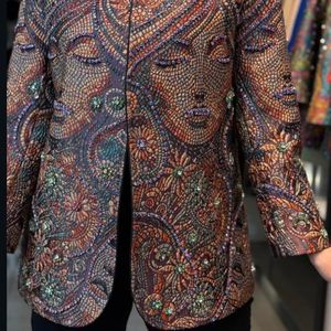 خرید آنلاین پارچه ژاکارد فیس ایتالیایی
