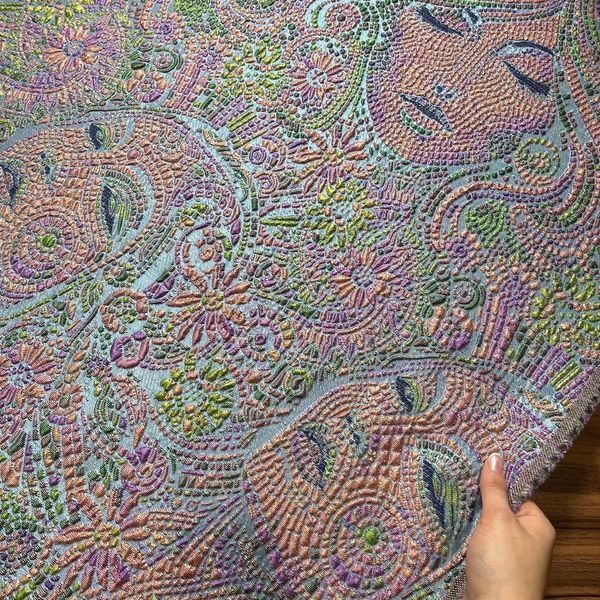 پارچه ژاکارد فیس ایتالیایی