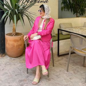 قیمت ست کت و دامن ساتینـا (کالکشن فروزان نریمیسا)