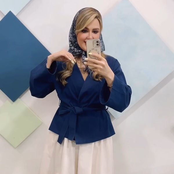 شومیز سـرمه (کالکشن فروزان نریمیسا)