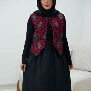 خرید اینترنتی جلیقه زنانه تافته و پرشیا ترنج