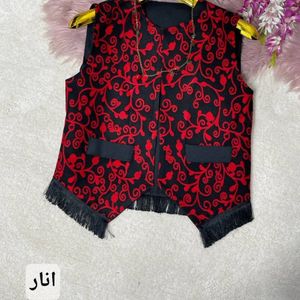 مشخصات جلیقه زنانه تافته و پرشیا ترنج