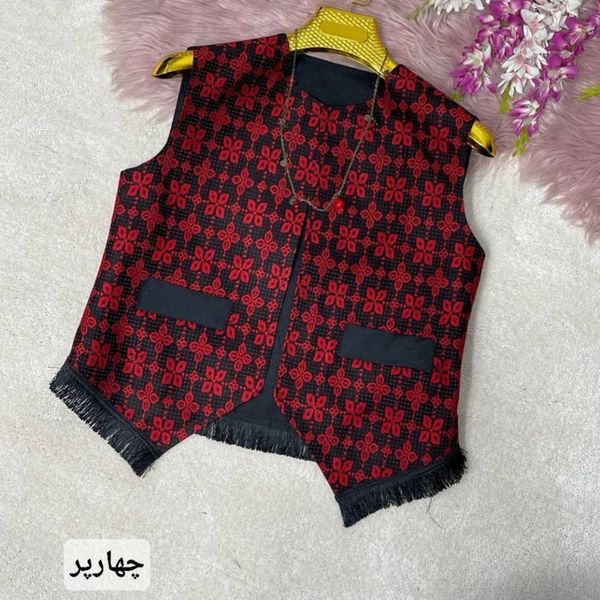 جلیقه زنانه تافته و پرشیا ترنج