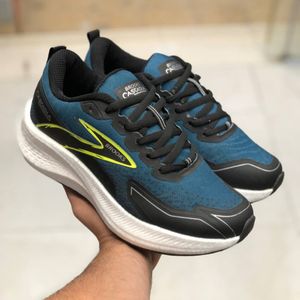 کفش بروکس‌ مردانه زیره کربن دار رنگ ابی