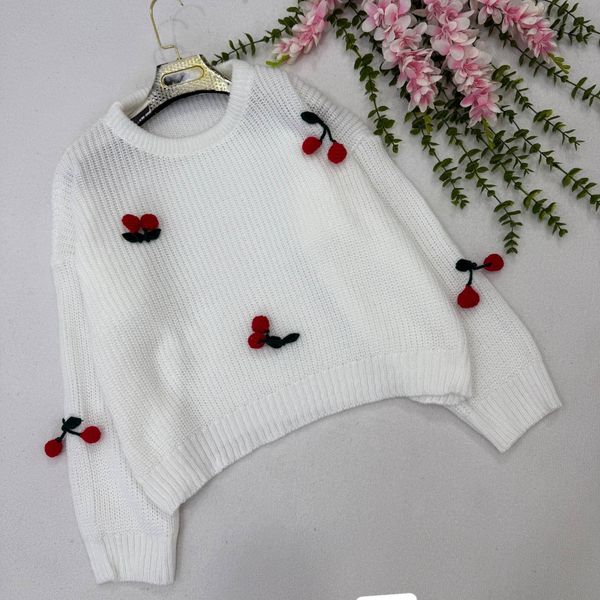 بافت زنانه طرح گیلاس