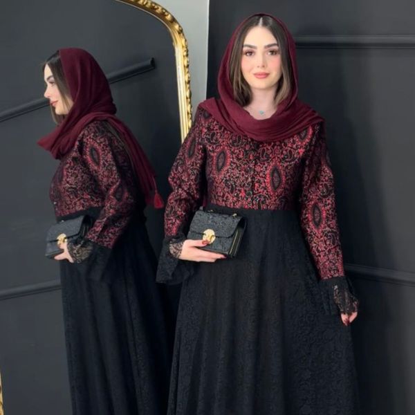 پیراهن زنانه یلدایی طرح فروغ