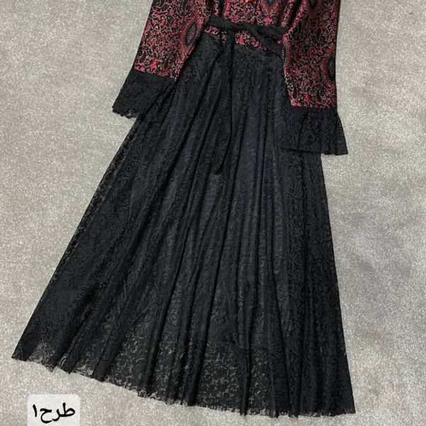 پیراهن زنانه یلدایی طرح فروغ