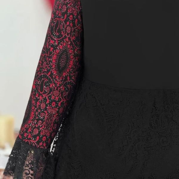 پیراهن زنانه یلدایی طرح فروغ