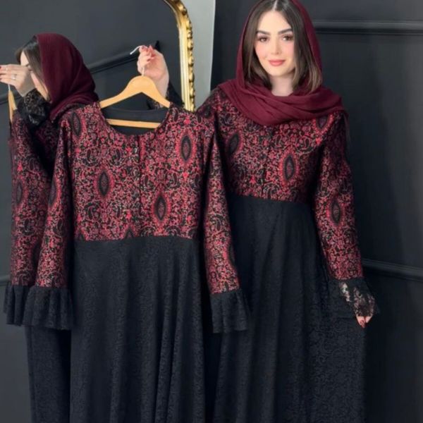 پیراهن زنانه یلدایی طرح فروغ