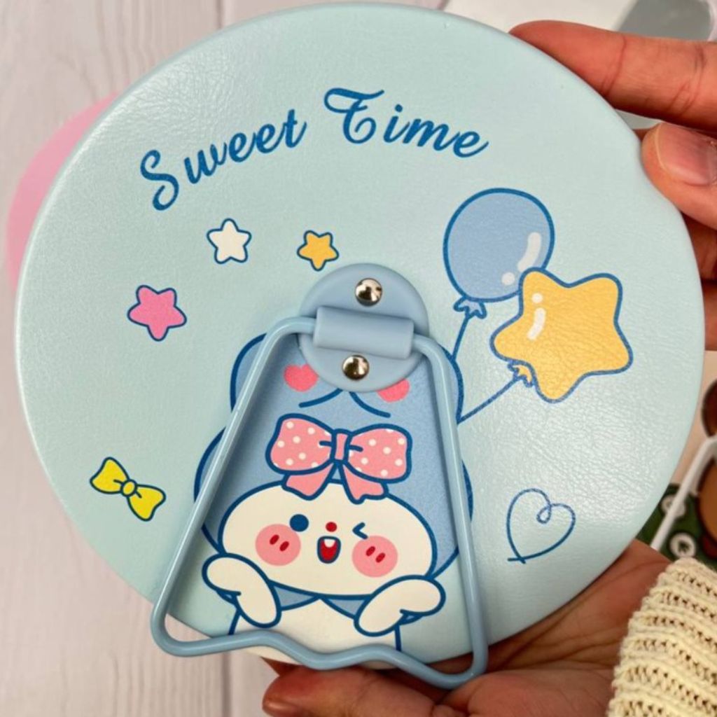 خرید اینترنتی آیینه فانتزی دایره ای طح دار