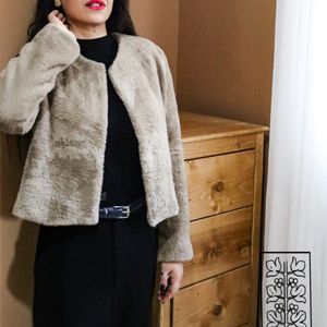 کت خز ابری پشمالو