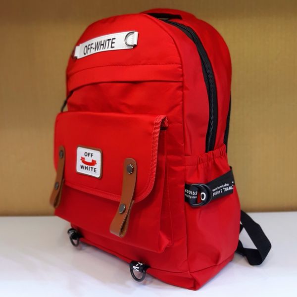 کوله پشتی قرمز off White