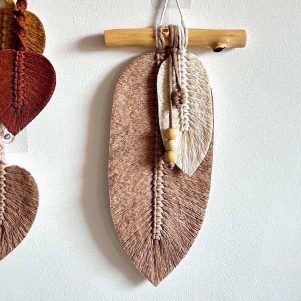 دوبرگ مکرومه بافی مدل رویال