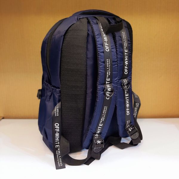 کوله پشتی سرمه‌ای off White