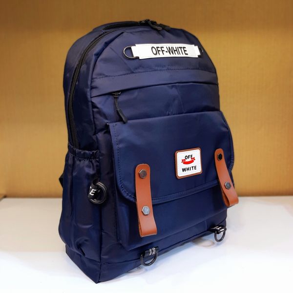 کوله پشتی سرمه‌ای off White