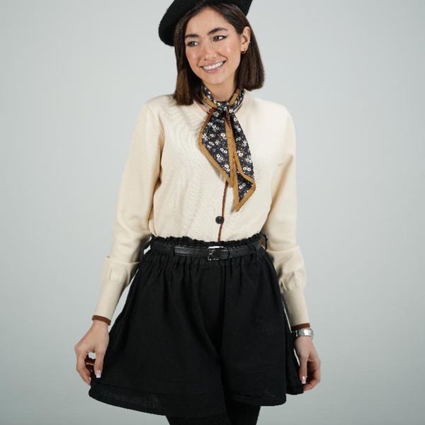 بافت درجه یک وارداتی جلو دکمه