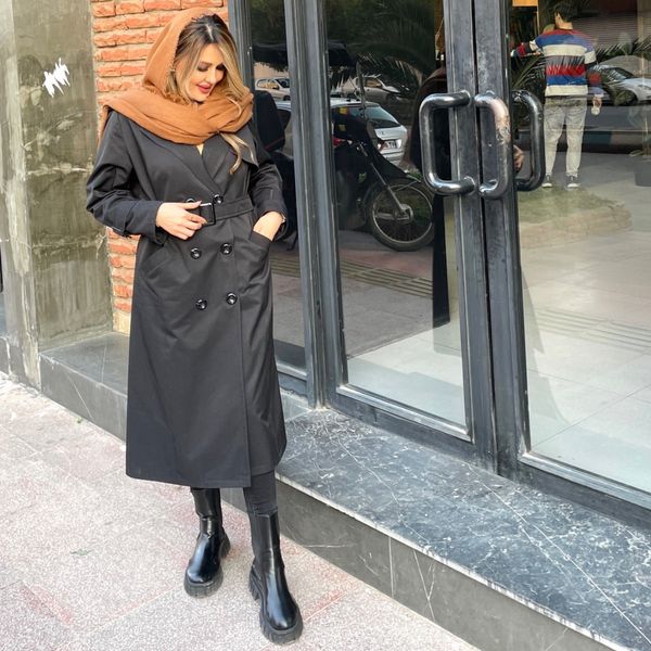 ترنچ کت آیـما (کالکشن فروزان نریمیسا)