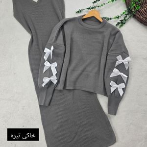 ست بافت زنانه طرح پروانه