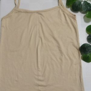 قیمت تاپ دو بنده کرم و قهوه ای زنانه tp48