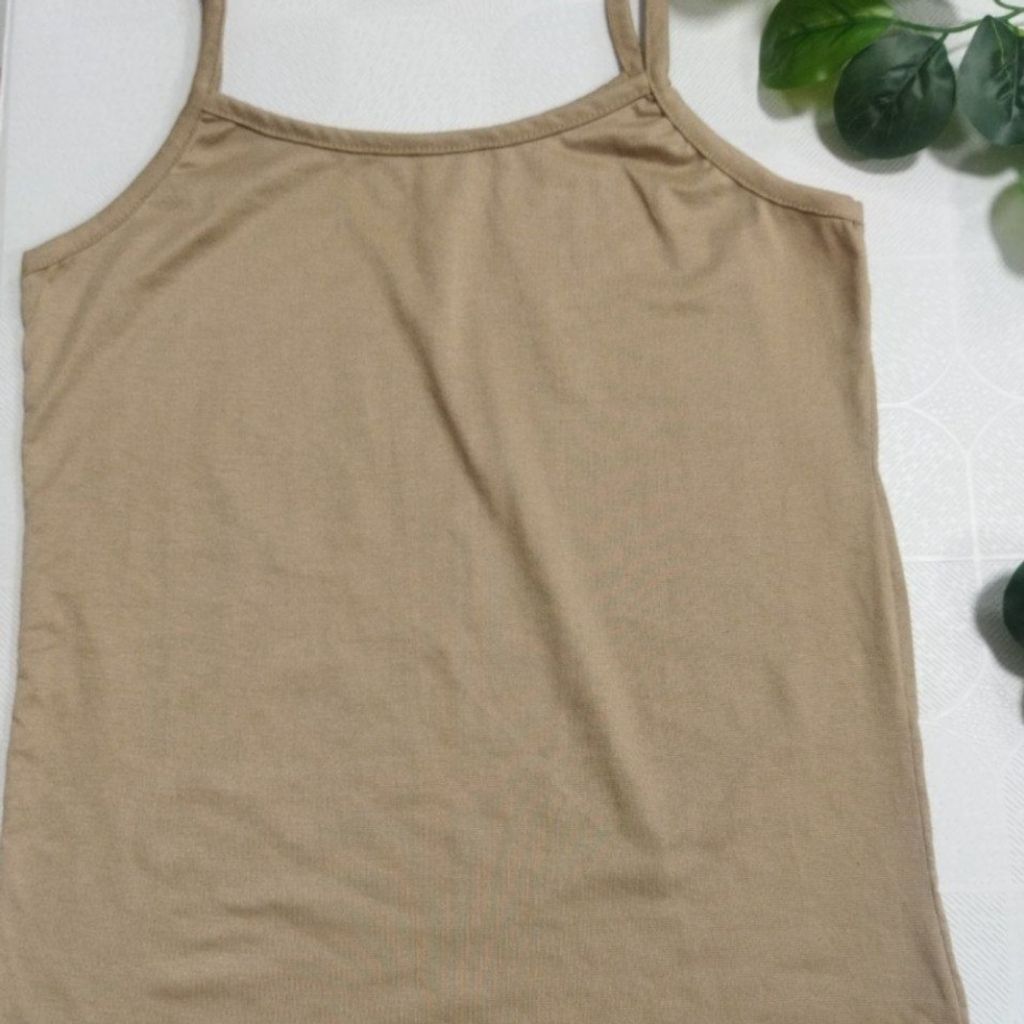 مشخصات تاپ دو بنده کرم و قهوه ای زنانه tp48