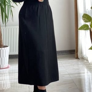 خرید انلاین دامن بافت بلند آهو