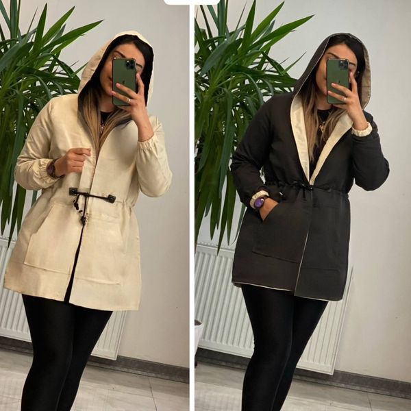 مانتو دورو کلاهدار  آیلین