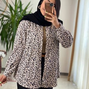 قیمت مانتوپاییزه پلنگی  زیبا