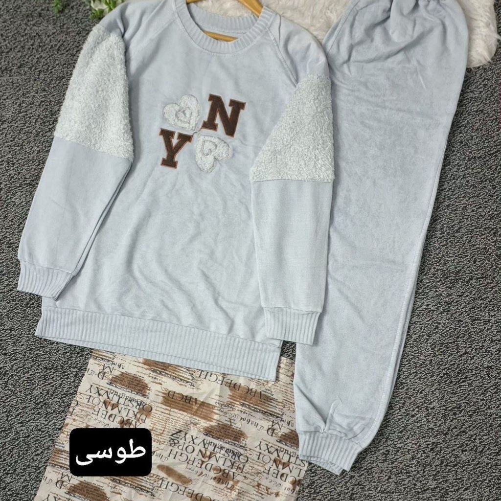 خرید انلاین ست بلوز شلوار قلب