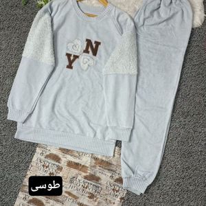 خرید انلاین ست بلوز شلوار قلب