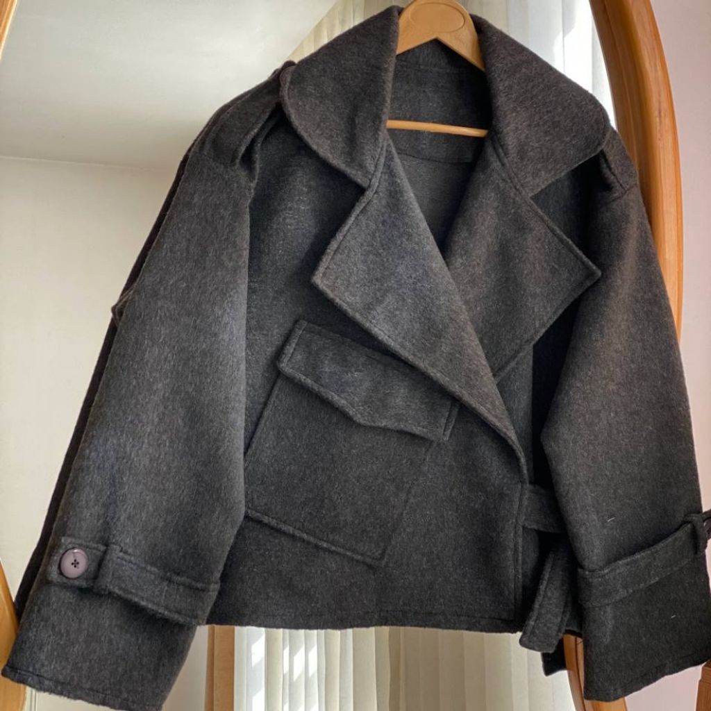 قیمت ارزان کت فوتر یقه انگلیسی ماهلین